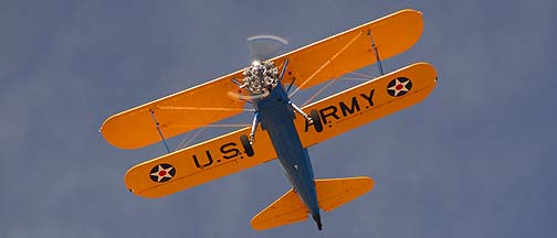 Stearman E75 N68832, Copperstate Fly-in, October 23, 2010